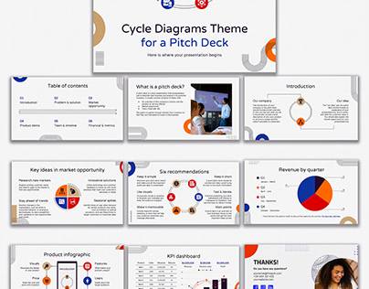 Presentation Design For Cycle Diagrams
