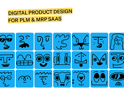 Digital product design for PLM & MRP SAAS
