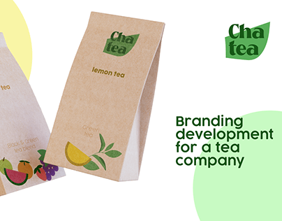 Brand design for a tea company
