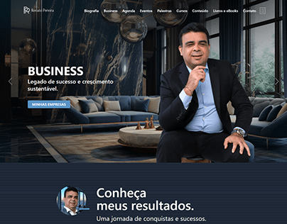 Projeto site Renato Pereira