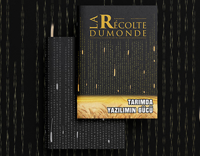La Récolte Dumonde Magazine Cover & Layout Design -2017