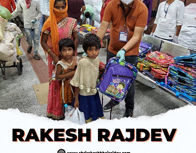 Rakesh Rajdev - Man who Believes To Serve Others