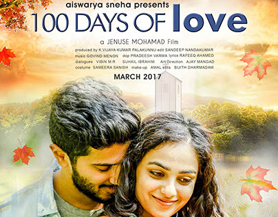 100 days of love movie poster