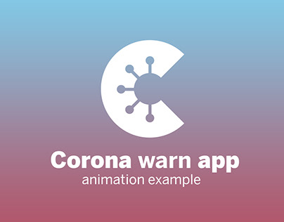 Corona Warn app animation test