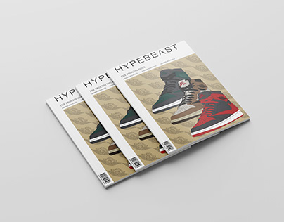 Hypebeast magazine design