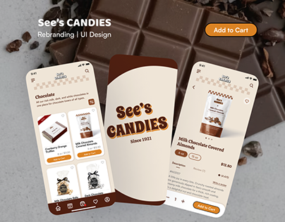 See's Candies APP redesign
