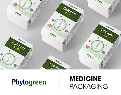 Phytogreen x Calcium - Medicine Packaging