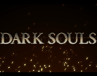 Dark Souls title screen remake