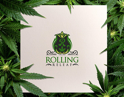 Project thumbnail - Rolling Releaf Cannabis Logo
