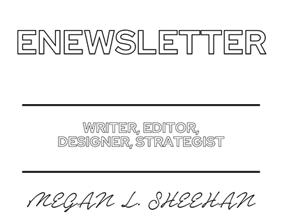 Campus Ministry Newsletter - Writer, Editor, Designer
