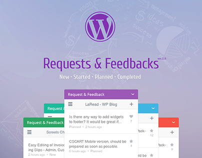 WordPress Request & Feedback Plugin