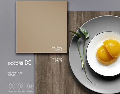 MELAMINE FINISH WITH NEUTRAL COLORS - DOCORE DC 🌳