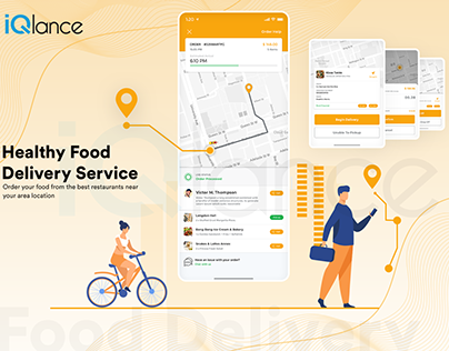 Healthy Food Delivery App - iQlance Solutions