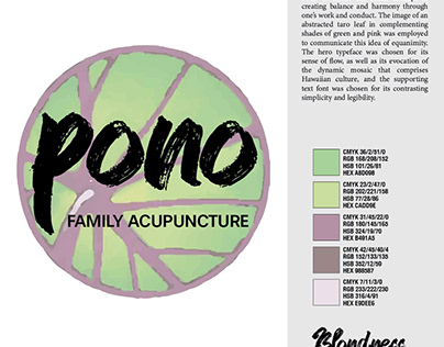 Pono Family Acupuncture Logo
