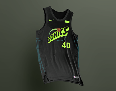 Seattle Sonics Alternate Concept Jersey