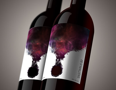 Sagittarius 2B Wine Label
