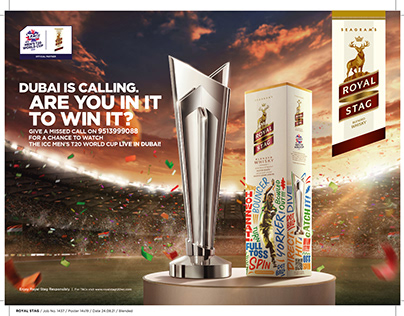 Royal Stag T20 World Cup - Typography/Motion Video