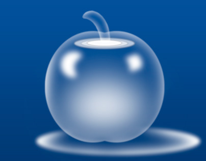 Manzana transparente