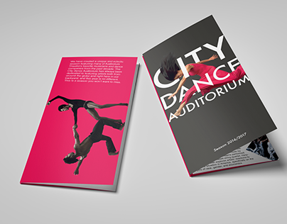City Dance Auditorium - leaflet