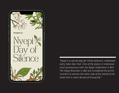 Nyepi Day of Silence Instagram Story Post