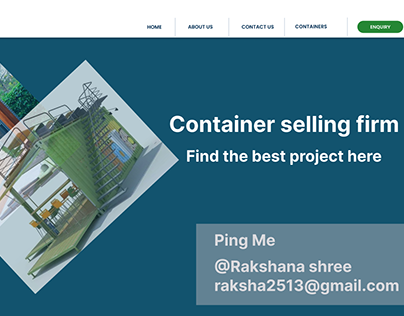 Container Selling Firm