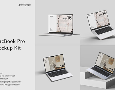 MacBook Pro Mockup Kit