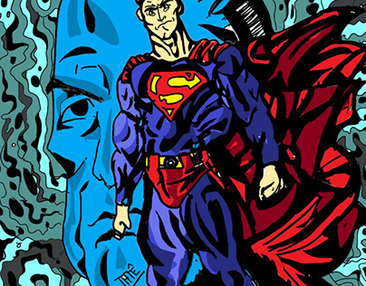 Superman, lex luthor, dccomics, hq