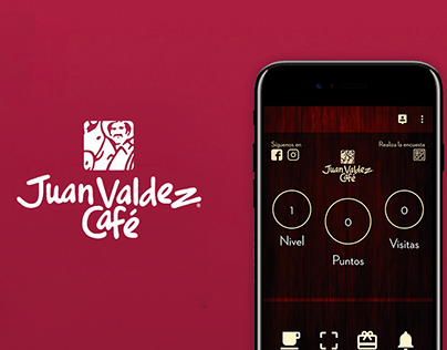 UI Design_App Juan Valdez Café El Salvador