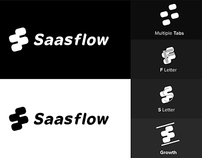Saas Flow Branding | Logo Design for Software company