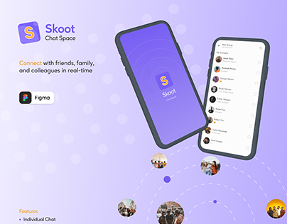 Skoot - Chat Mobile Application Design