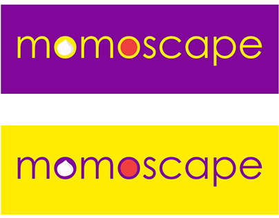 MOMOSCAPE logo Concept