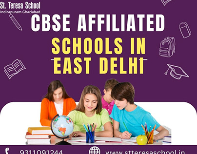 CBSE affiliated schools in East Delhi