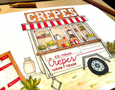 Project thumbnail - Crepe food truck