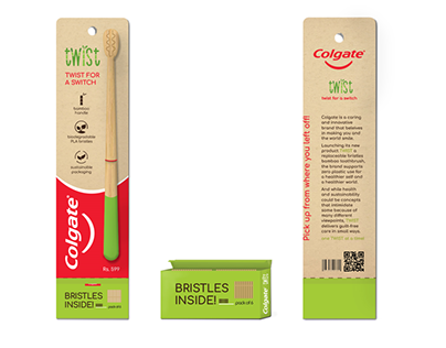 Sustainable Toothbrush Packaging and Campaign Design