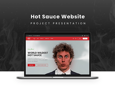 Hot Sauce Website Design