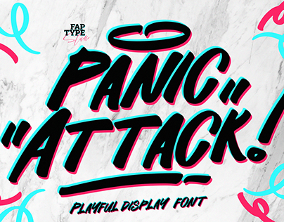 FREE DOWNLOAD PANIC ATTACK | PLAYFUL COMIC FONT