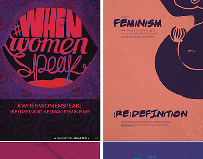 Brainstorm Quarterly - 'When Women Speak'