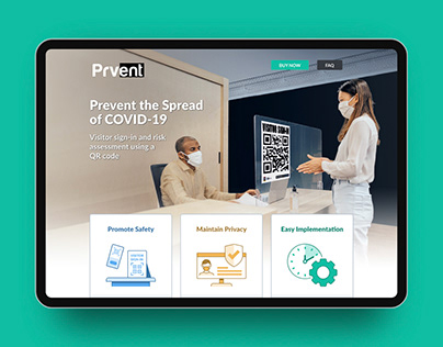 Prvent Covid-19 Contactless Sign-in Solution
