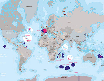 R&D.OM- Carte du monde sur mesure