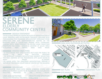 Serene Elderly Community Centre (Semester 4 work)