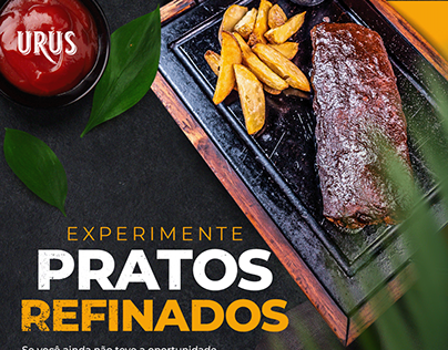 Criativos P/ Anúncios - Restaurante Urus
