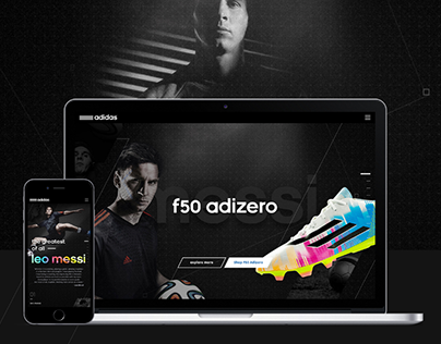 Adidas - F50 Adizero Microsite Concept