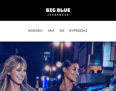 BIG BLUE - web concept