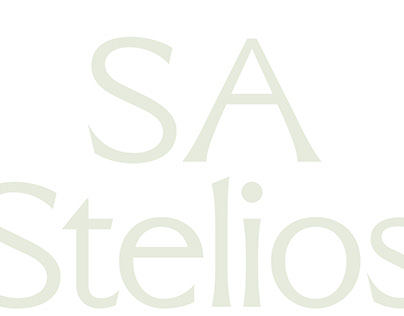 SA Stelios Typeface