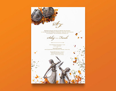 Wedding Invitation: Sehej & Farah