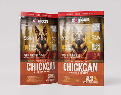 Project thumbnail - Dog Food Packaging Design