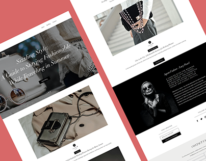 Web Design | J'adore Fashion Blog