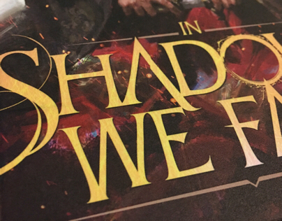 Design/Typography for In Shadows We Fall