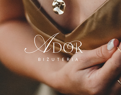Project thumbnail - Logo Ador biżuteria