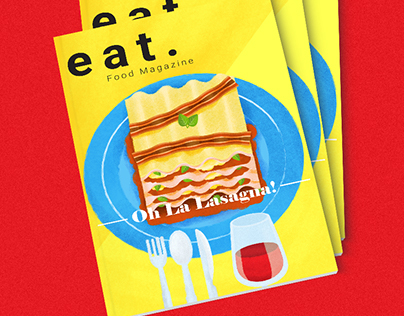 Mock Food Magazine Cover
